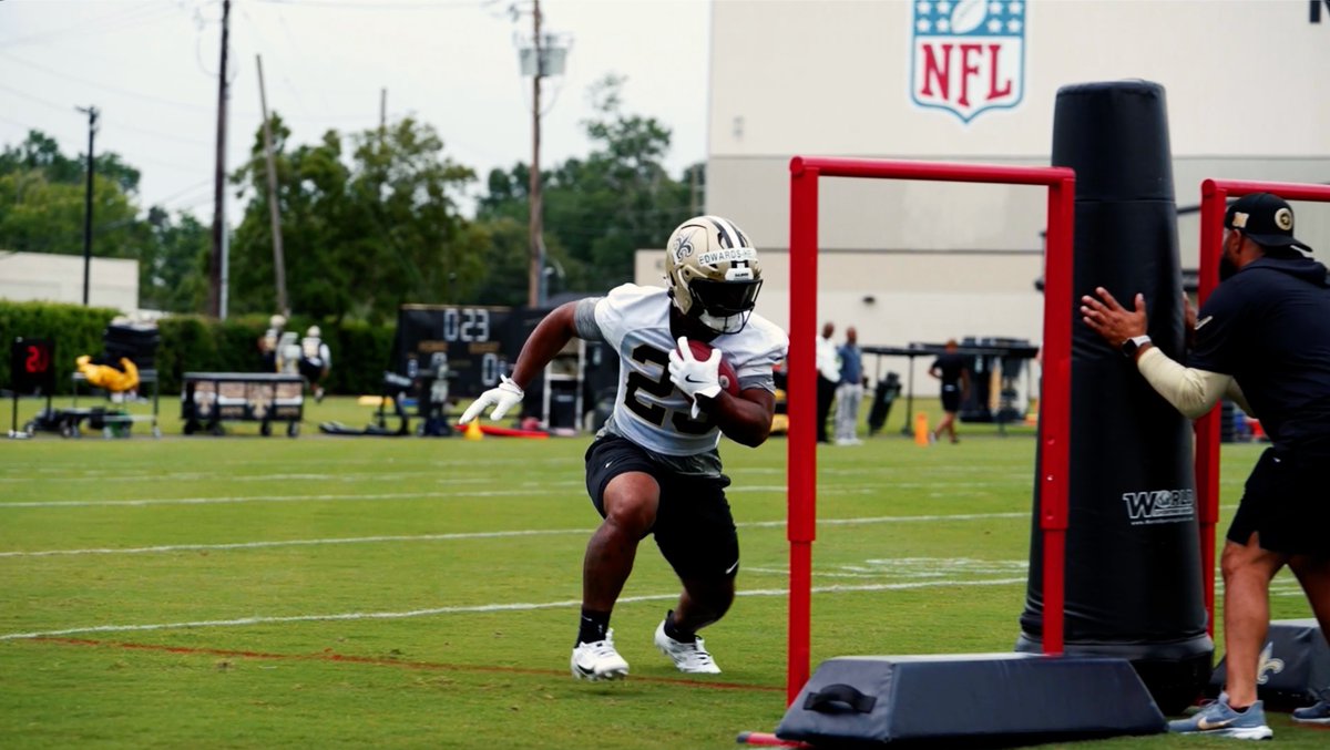 Get better every day 😤 Views from OTAs #Saints | Peoples Health