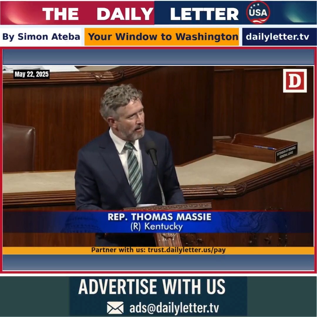 BREAKING: GOP Rep. Thomas Massie just dropped a bombshell — calling out President Donald J. Trump and Republicans for selling out the American people with a ticking debt bomb: the so-called “Big Beautiful Bill” Says, “If something is beautiful, you don’t do it after midnight”