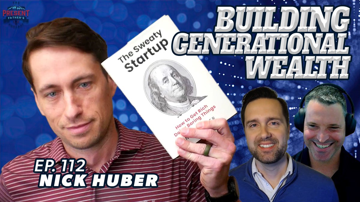 How does Nick Huber apply his business success to parenting? Let us know what you think of Nick’s unusual approach! 2:46 - book writing, AI? 7:22 - how to NOT raise brats 11:10 - teaching communication 26:15 - why boys are struggling 33:01 - embracing leadership
