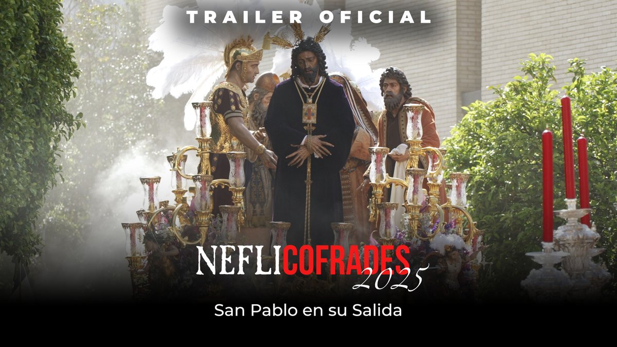 ¡Nueva escena de #NefliCofrades2025! Ya disponible y en calidad 4K la salida de la Hermandad San Pablo el pasado Lunes Santo. ¡Suscríbete y disfrútala! ⬇️ 🎵 "Mi señor de la Oración", de A.M. Santa María Magdalena