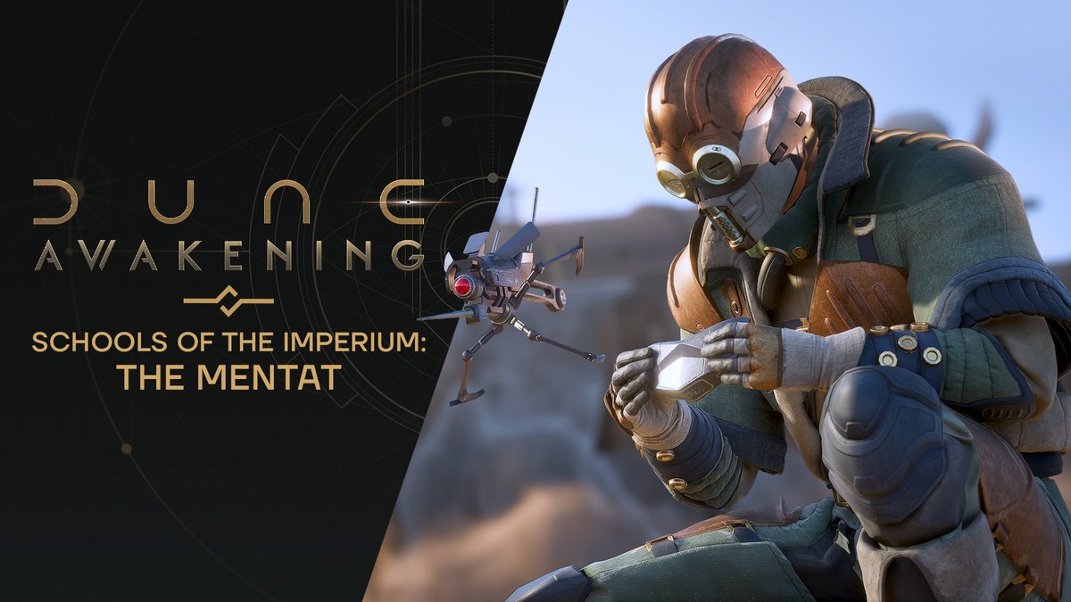The Butlerian Jihad outlawed all thinking computers, leaving a vacuum in the universe which was eventually filled by the Order of Mentats. See the Mentat in action in our third Schools of the Imperium showcase. #DuneAwakening