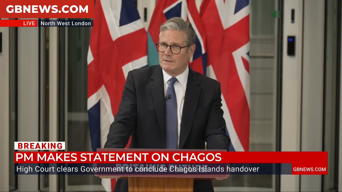 Sir Keir Starmer says the government 'had to act fast' with the Chagos deal in order to protect Britain's national security.