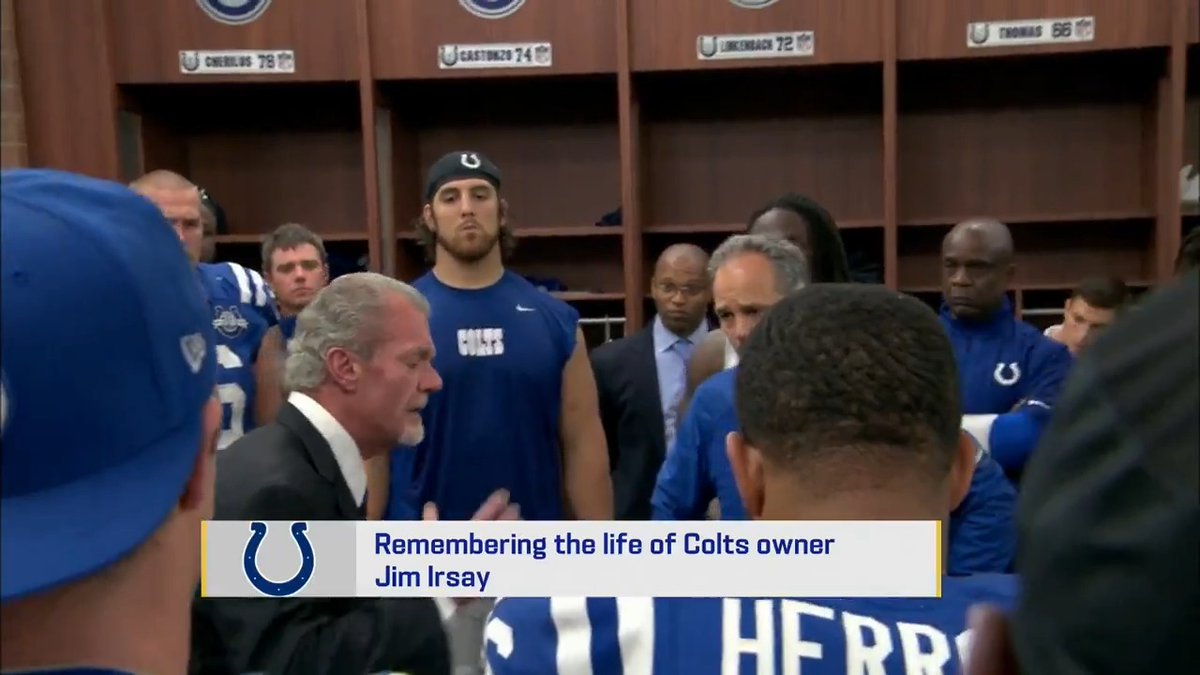 Former Indianapolis Colts OL Brian Baldinger reflects on his first impression of the late Jim Irsay. 💙