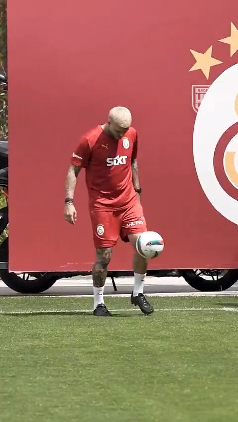 Mauro Icardi'nin bugünkü antrenmanından 🎥 (Kadircan Dilli)