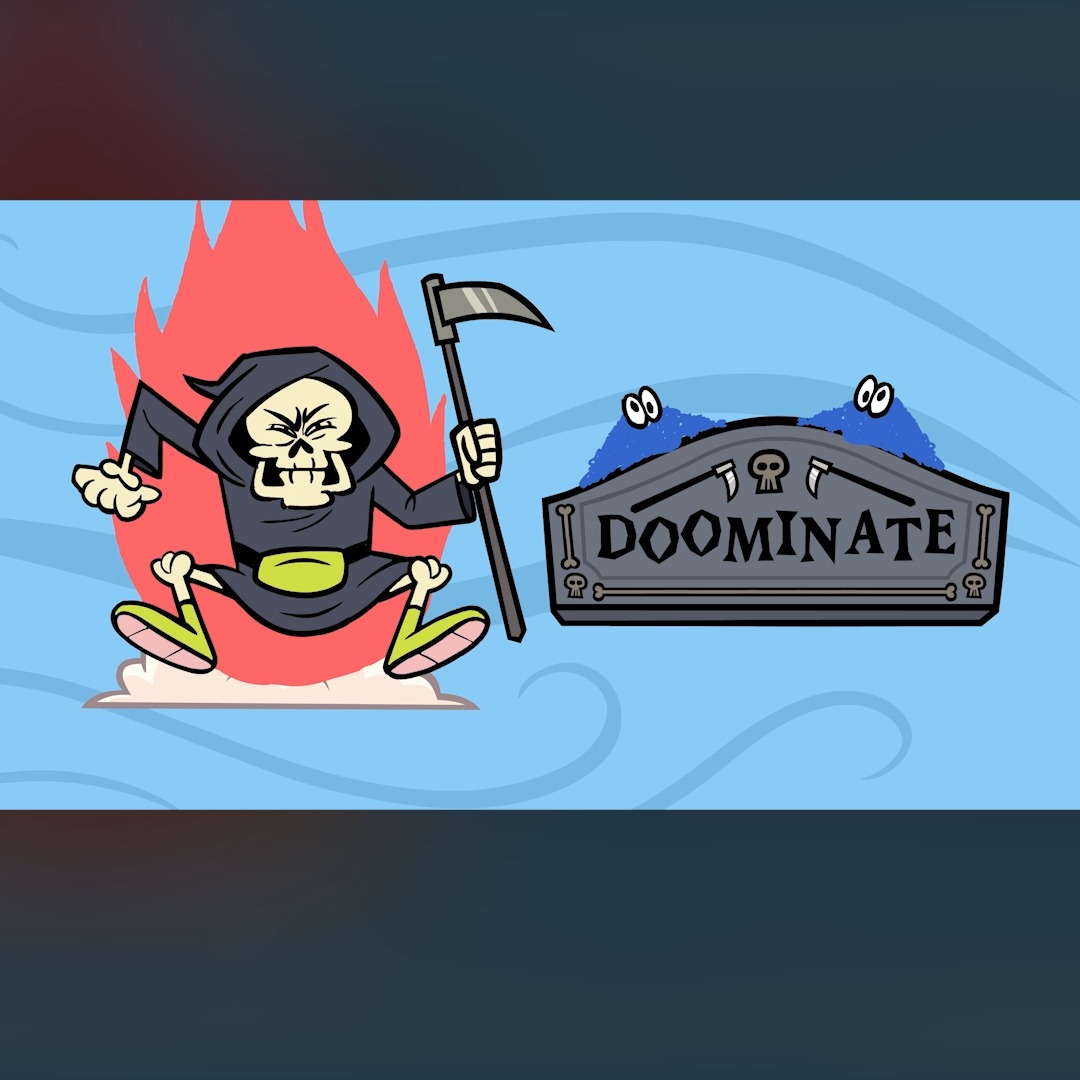 We just announced our next game in Party Pack 11: Doominate! Check out our all-new joke writing game where you take a perfectly lovely situation AND WRECK IT!! 😈 Read more about it here: 🔗