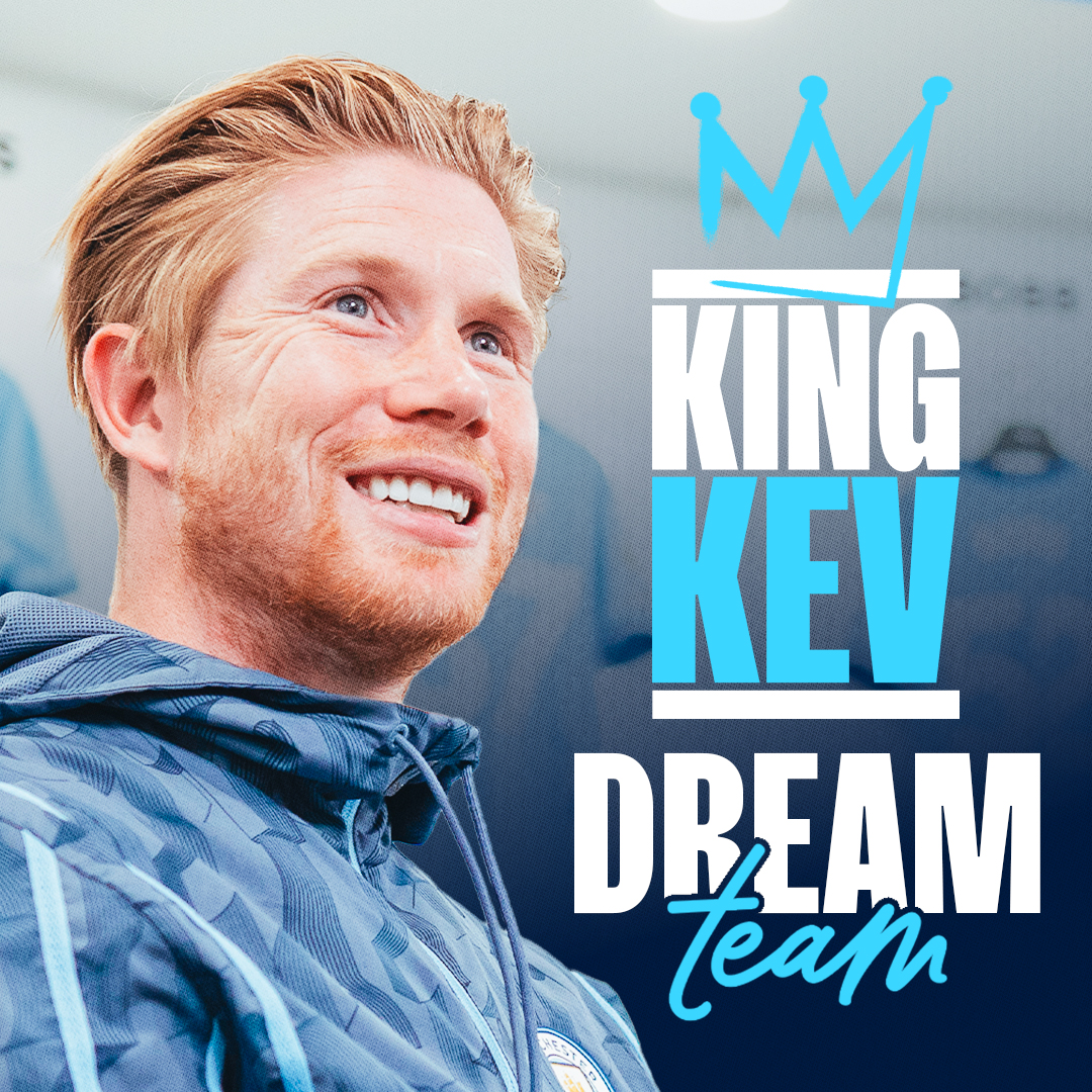 🩵 Kevin De Bruyne picks his all-time City XI 👊