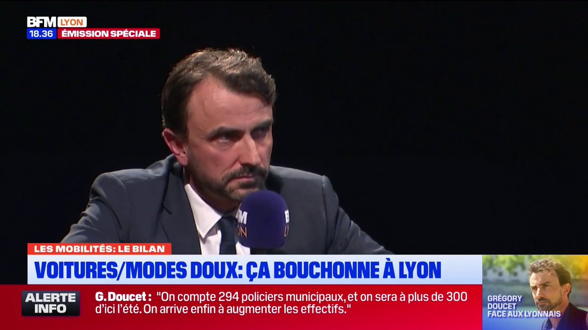 "On a divisé par deux le nombre d'accidents", Grégory Doucet défend l'abaissement de la vitesse à 30 km/h