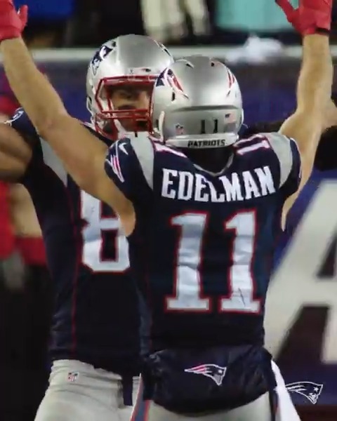 .Julian Edelman could sling it 💪