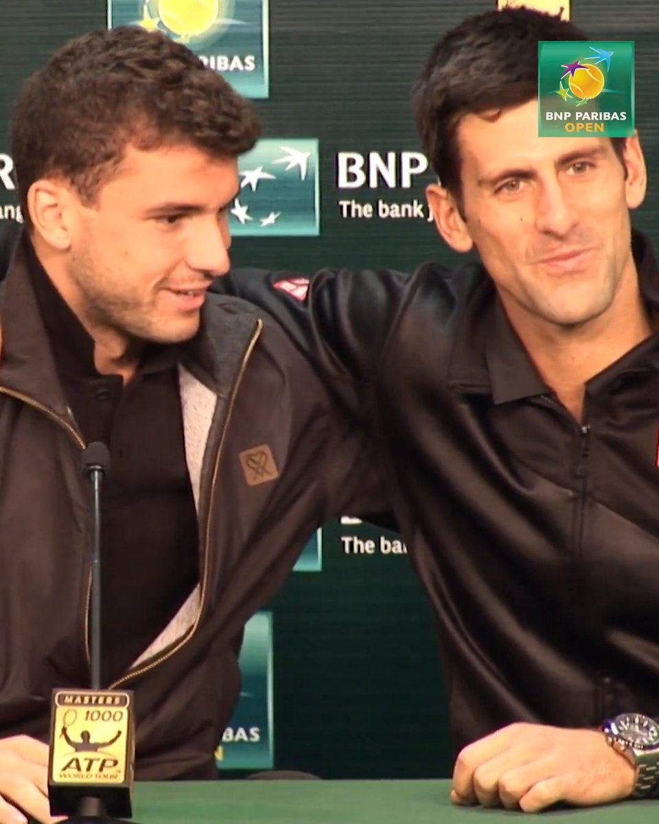 The life of the party 😁🥳 Happy Birthday to @djokernole! 📹: 2014 #TennisParadise