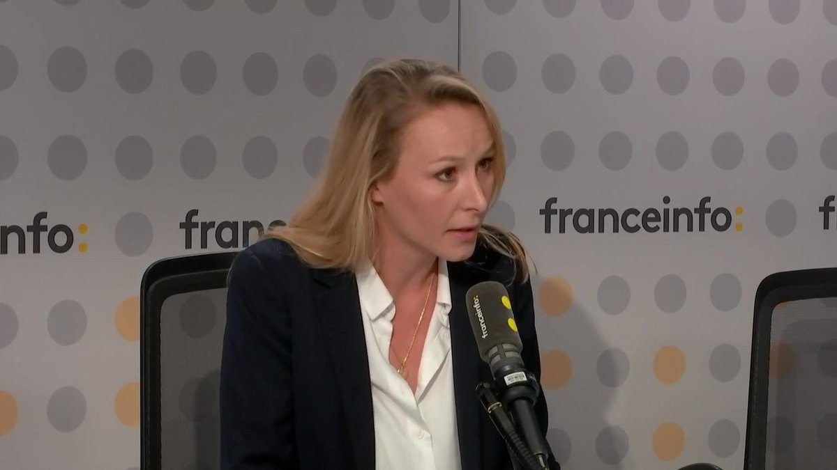 🔴 Blocus israélien à Gaza ➡️ " Je comprends la réaction d’Israël, de ne pas permettre que cette aide internationale soit mise au service d’un ennemi vital (le Hamas)", commente Marion Maréchal, députée européenne et présidente d’Identité-Libertés #franceinfosoir