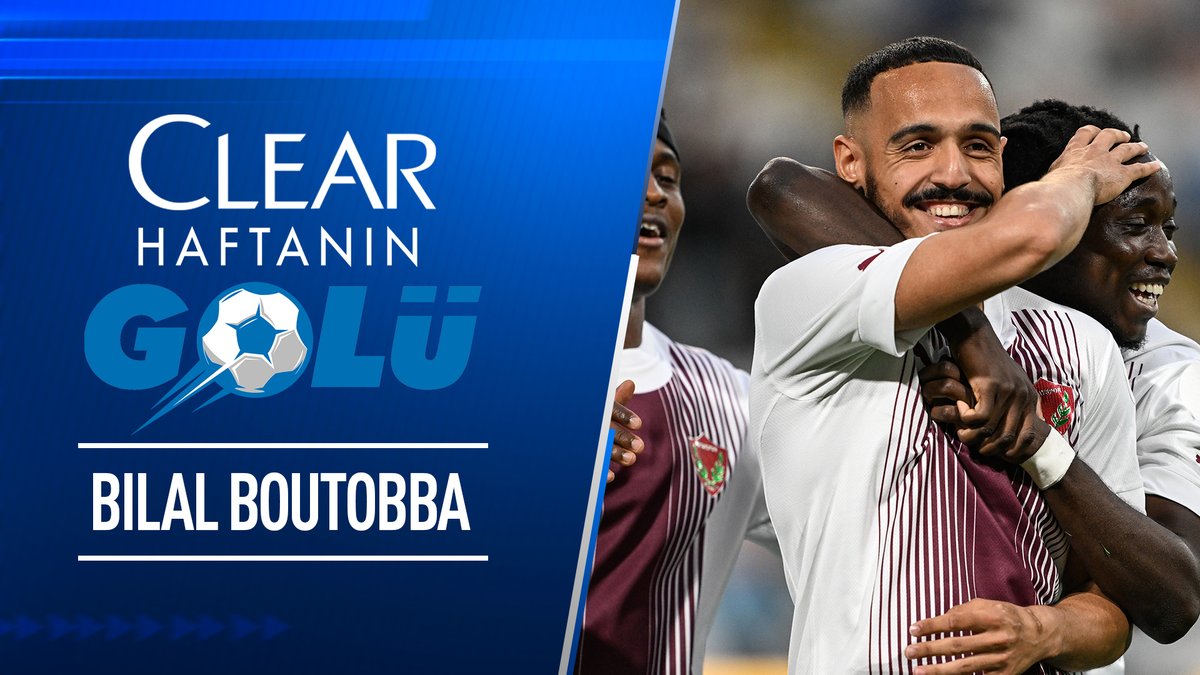 ⚽ Sizlerin oylarıyla belirlenen Clear Türkiye ile #TrendyolSüperLig'de 36. Haftanın Golü, Atakaş Hatayspor'un başarılı oyuncusu Bilal Boutobba'dan geldi! #ClearİleHaftanınGolü