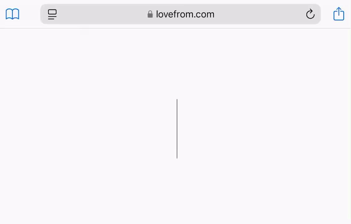 The landing page for Jony Ive’s design firm LoveFrom is confusing. It’s just a 30-second animation of a bear mascot walking on the logo. No e-mail capture, about page, pricing or CTA button. How will clients know what the firm offers or contact Jony or know how much it costs?