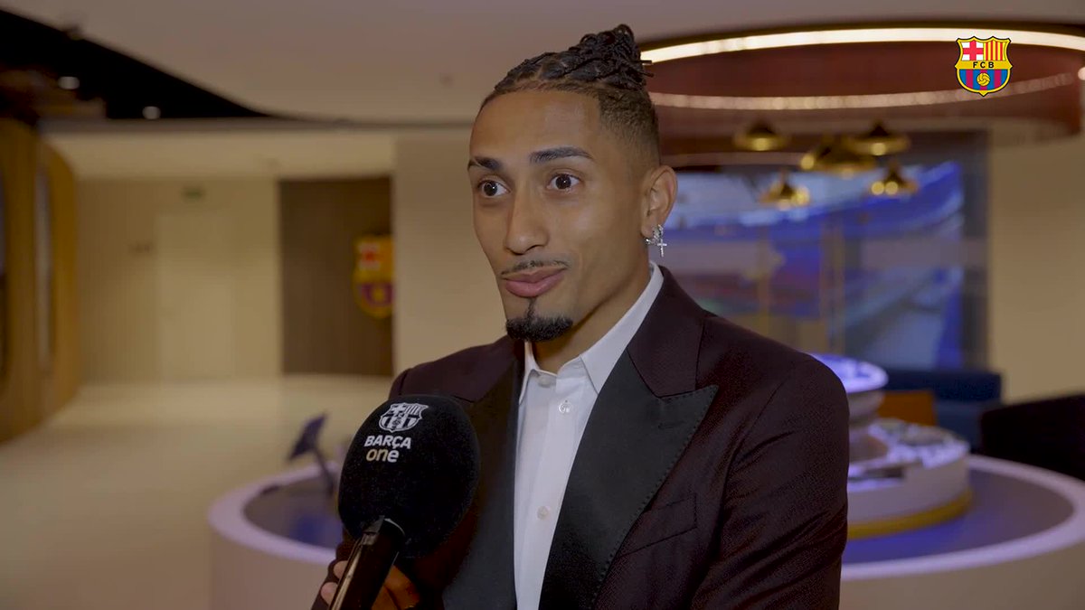 𝗘𝗹 𝘀𝘂𝗲𝗻̃𝗼 𝗰𝗼𝗻𝘁𝗶𝗻𝘂𝗮 💙❤️ 🎤 Las declaraciones de Raphinha tras renovar hasta 2028