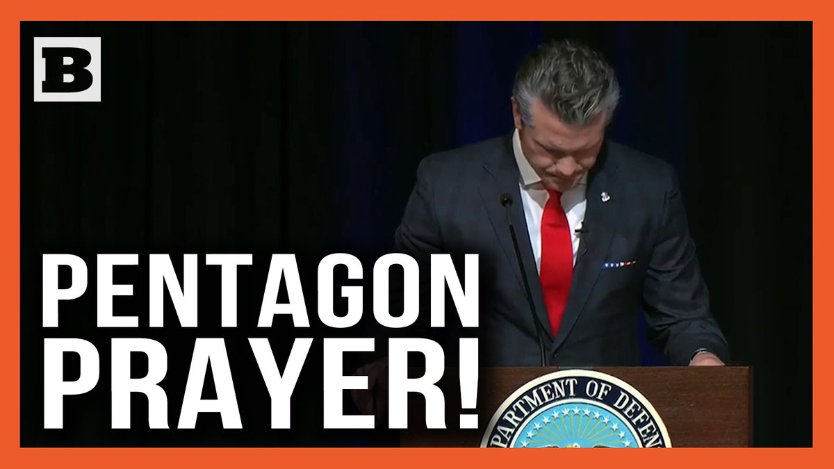.Secretary of Defense Pete Hegseth Pete Hegseth Leads Pentagon in Prayer to "King Jesus" "This is precisely where I need to be, and I think exactly where we need to be as a nation."
