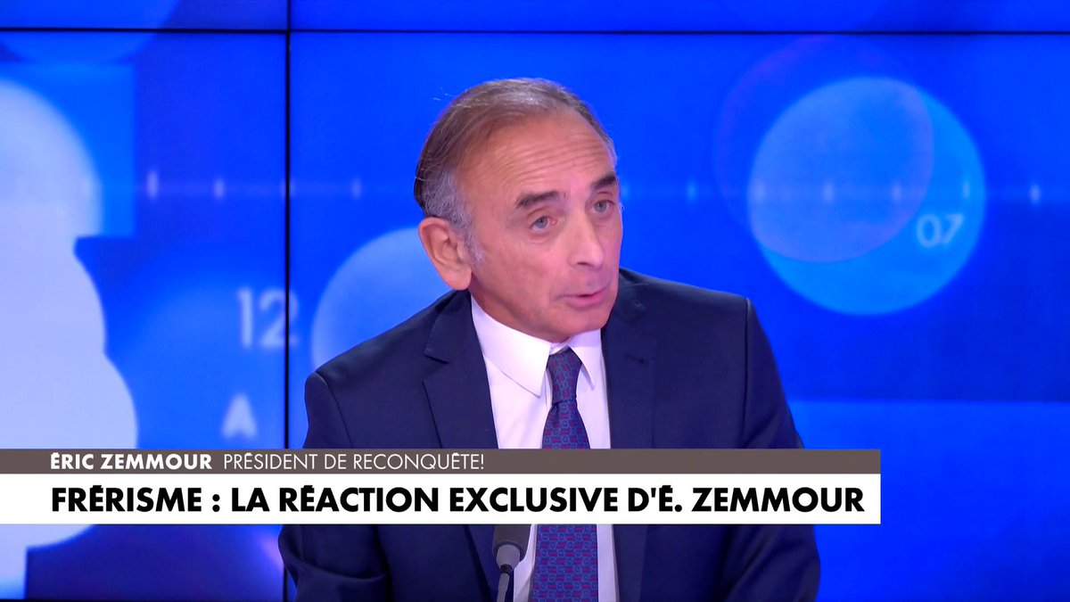 Eric Zemmour : «Porter un voile, c'est dire qu'on ne veut pas être Française», dans #Facealinfo