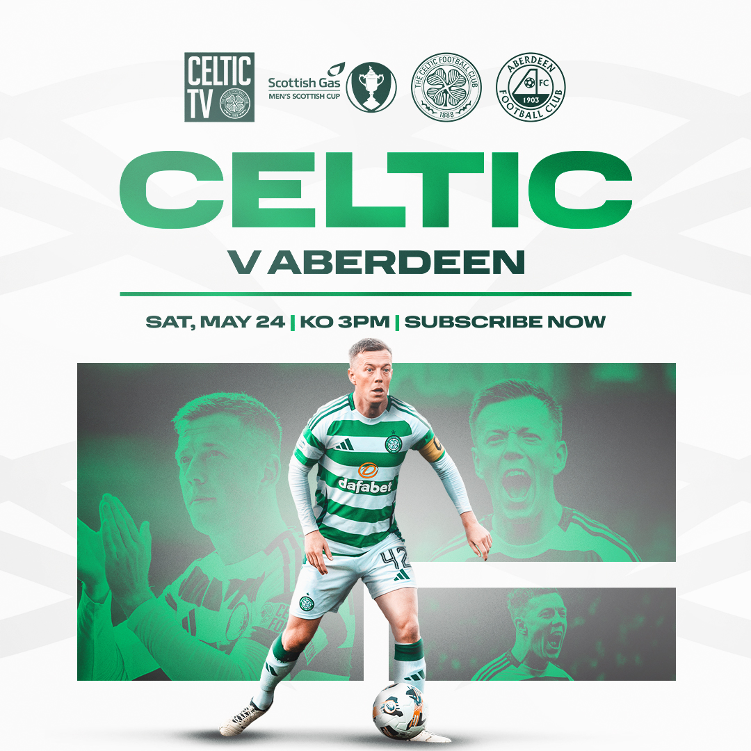 📺🏆 Watch the Scottish Cup Final LIVE on #CelticTV, available exclusively to subscribers outside the UK & Ireland! 🕑 Live coverage begins at 2:40pm CPT on Saturday 🌍 Don’t miss a moment - subscribe now: #CELABE | Celtic Football Club | #ScottishCup