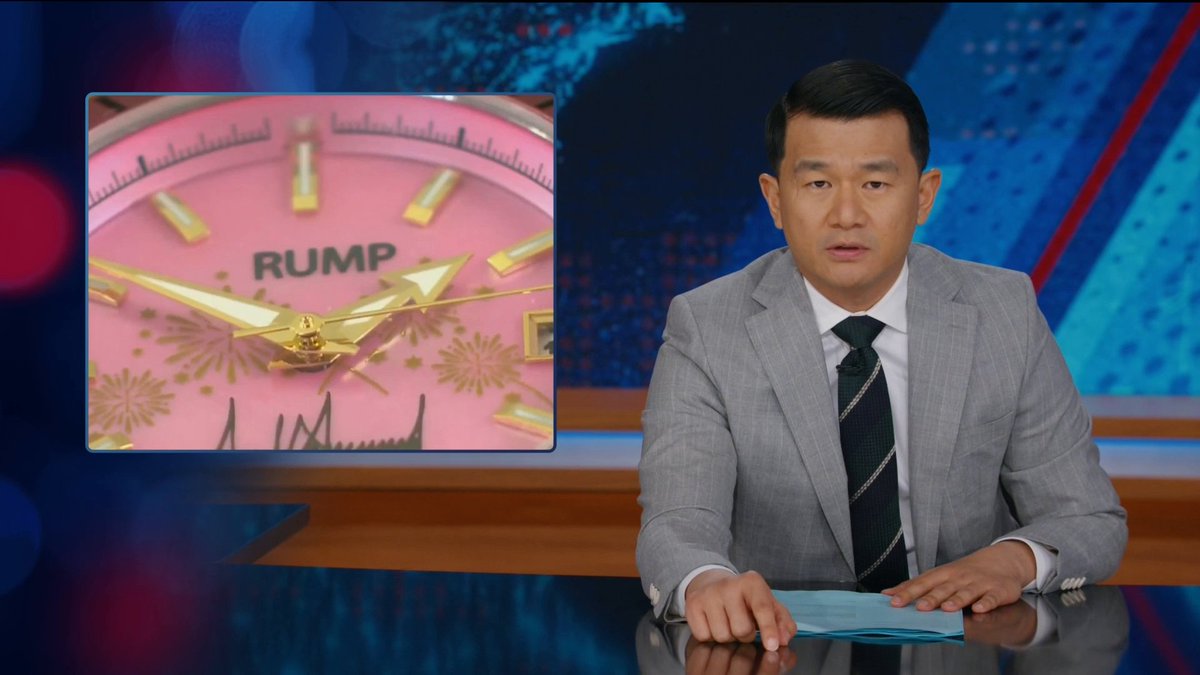 What kind of watch craftsman would misspell Trump? The kind that also creates boner honey