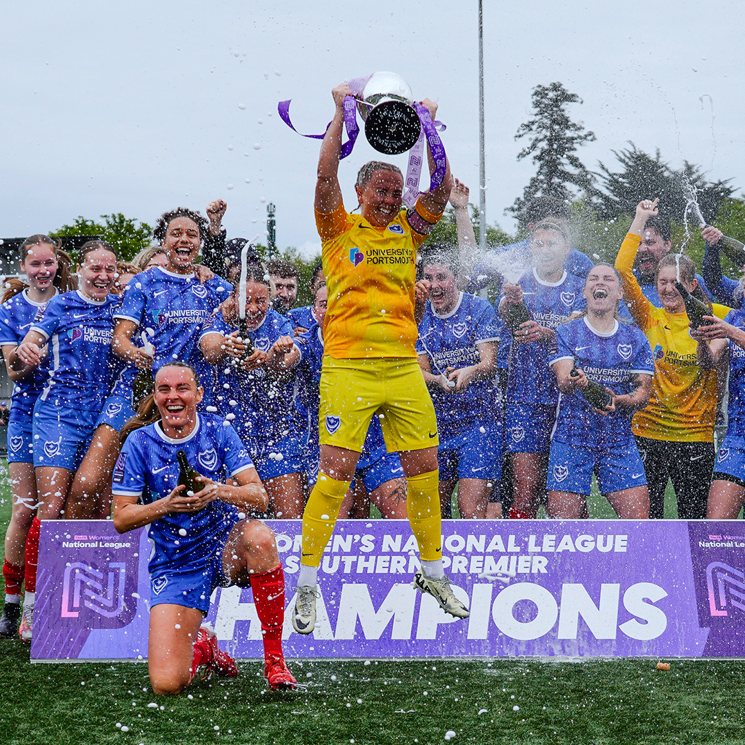 ➖ Six and a half years. ➖ 138 appearances. ➖ 61 clean sheets. ➖ Two Hampshire Cups. ➖ One National League title. ➖ Countless memories. 💙 A true #Pompey legend, Hannah Haughton.