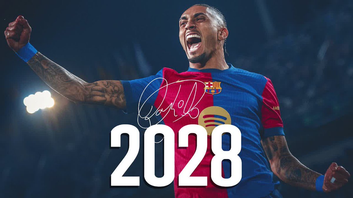 More years of magic from Raphinha ✨🇧🇷