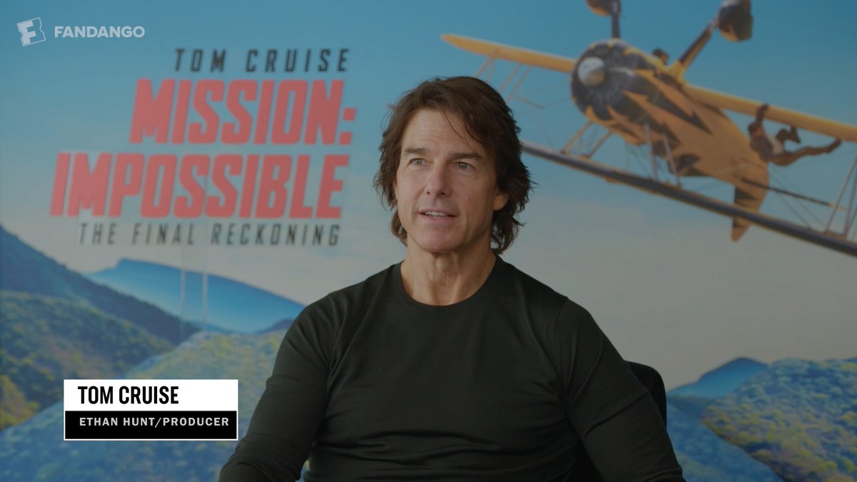 Tom Cruise shares what it was like watching #MissionImpossible - The Final Reckoning in IMAX with a packed crowd. Be among the first to watch the film today in IMAX! Get tickets on Fandango -