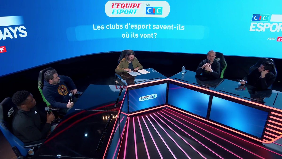 💬 Arthur Perticoz : « Il y a plein de nouvelles marques qui sont amenées par les créateurs de contenus. J'ai l'impression que ça se passe bien et ça évolue bien au niveau global » Le direct : #lequipeESPORT #CIC_Esport