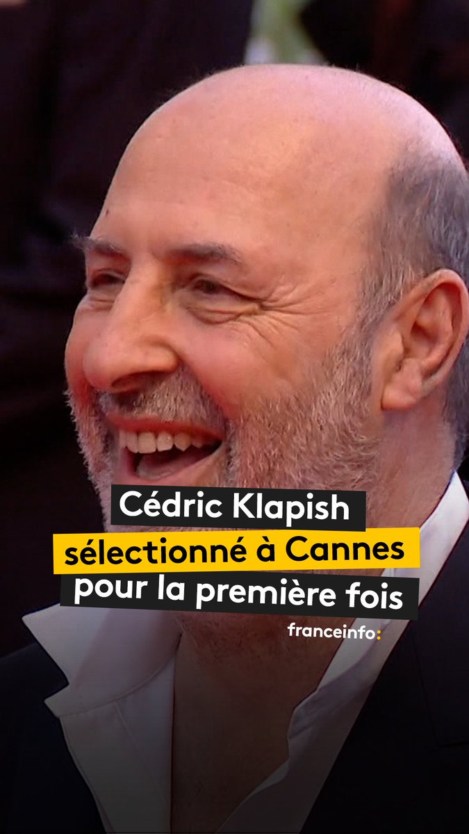 🎬 Cédric Klapisch sélectionné pour la première fois à Cannes : "Je ressentais jusque-là une sorte d'amertume à ne pas en être" Le réalisateur présente hors compétition "La Venue de l'avenir" avec de nouveaux talents comme Pomme ou Abraham Wapler.