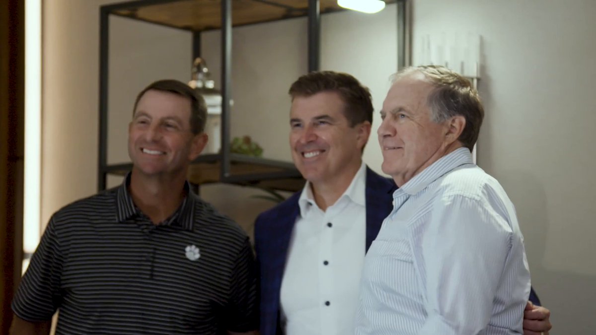 🏆 Dabo Swinney: 2x national champion 🏆 Bill Belichick: 8x Super Bowl champion ACC Huddle Special: Dabo Swinney &amp; Bill Belichick debuts May 28 🎥
