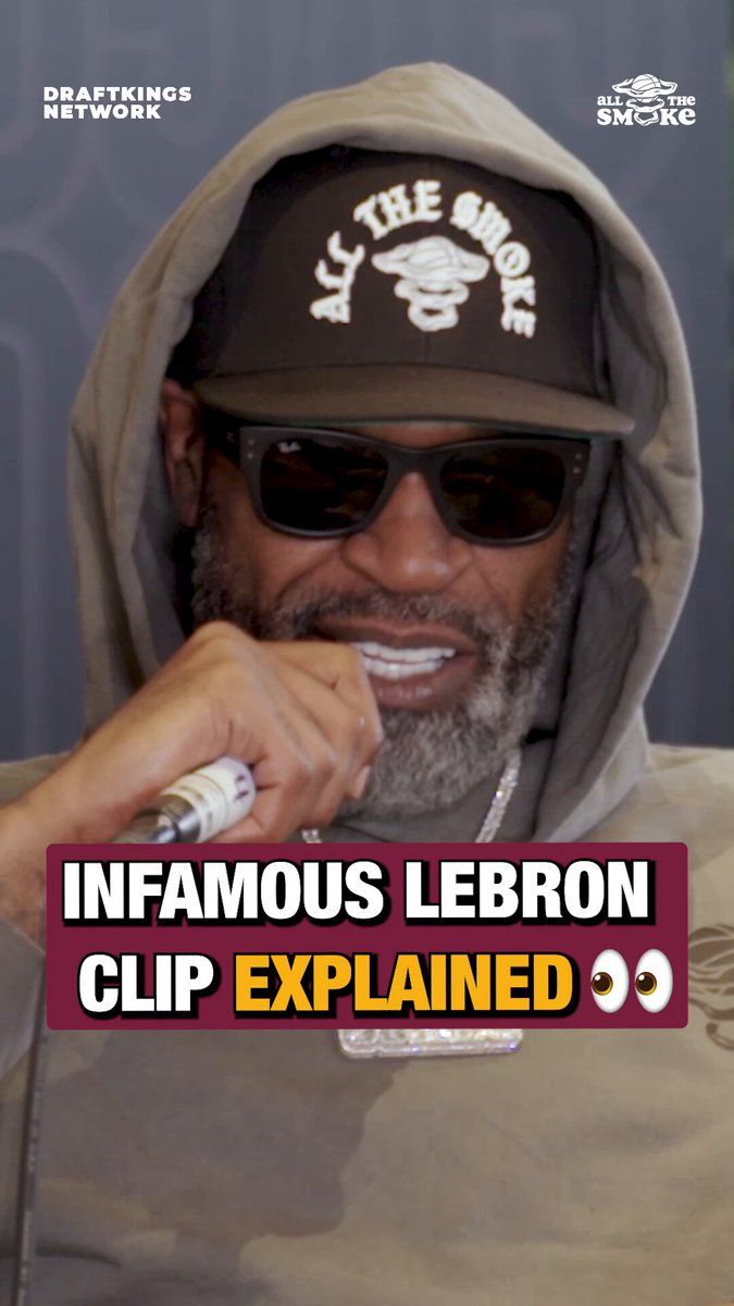 Darius Miles sets the record straight on his LeBron James “diss” 👀 ALL THE SMOKE with D-Miles is available on YouTube!
