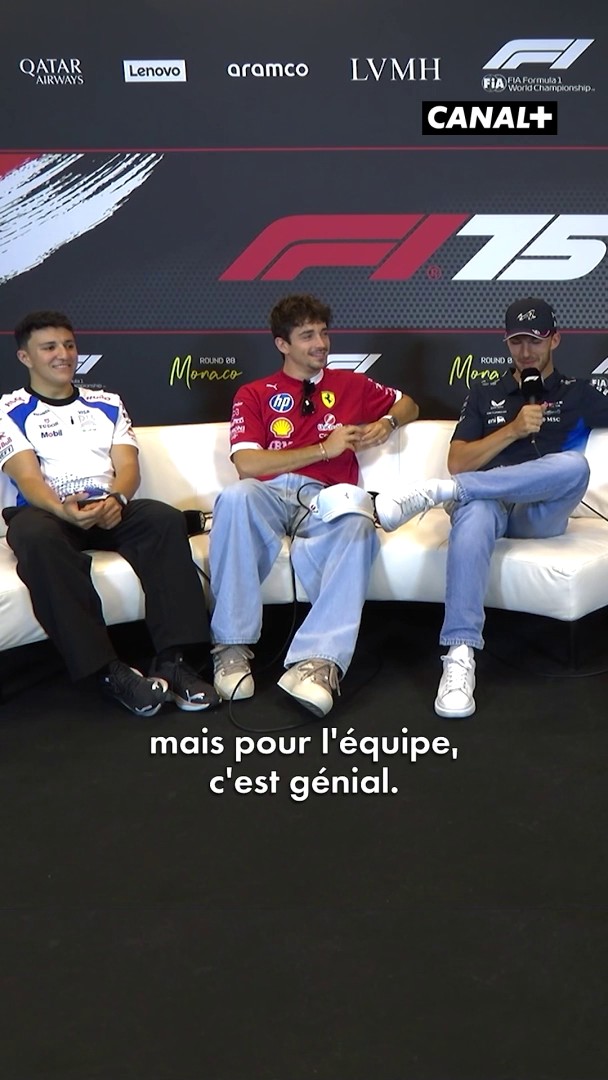 Après sa performance au match caritatif des pilotes à Monaco, Isack Hadjar a-t-il un futur dans le foot ? Pierre Gasly est catégorique 😭 #MonacoGP #F1