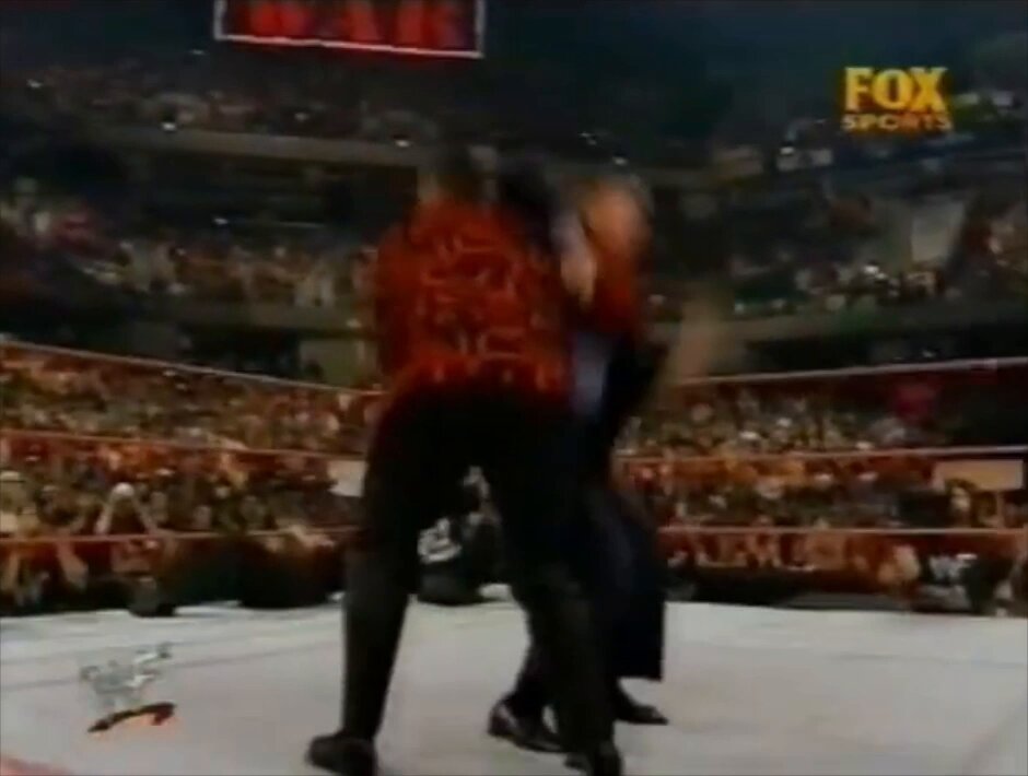 #OnThisDayInWWE 25 years ago on #WWERaw: The Undertaker is back to take out the McMahon-Helmsley Regime - and almost run over Vince This is a better entrance than his return at last night's Judgment Day Sadly, the WWE wouldn't pay for Kid Rock's American Badass theme on Peacock/Network, but luckily it's been preserved by YouTube user K M 🙏 📺