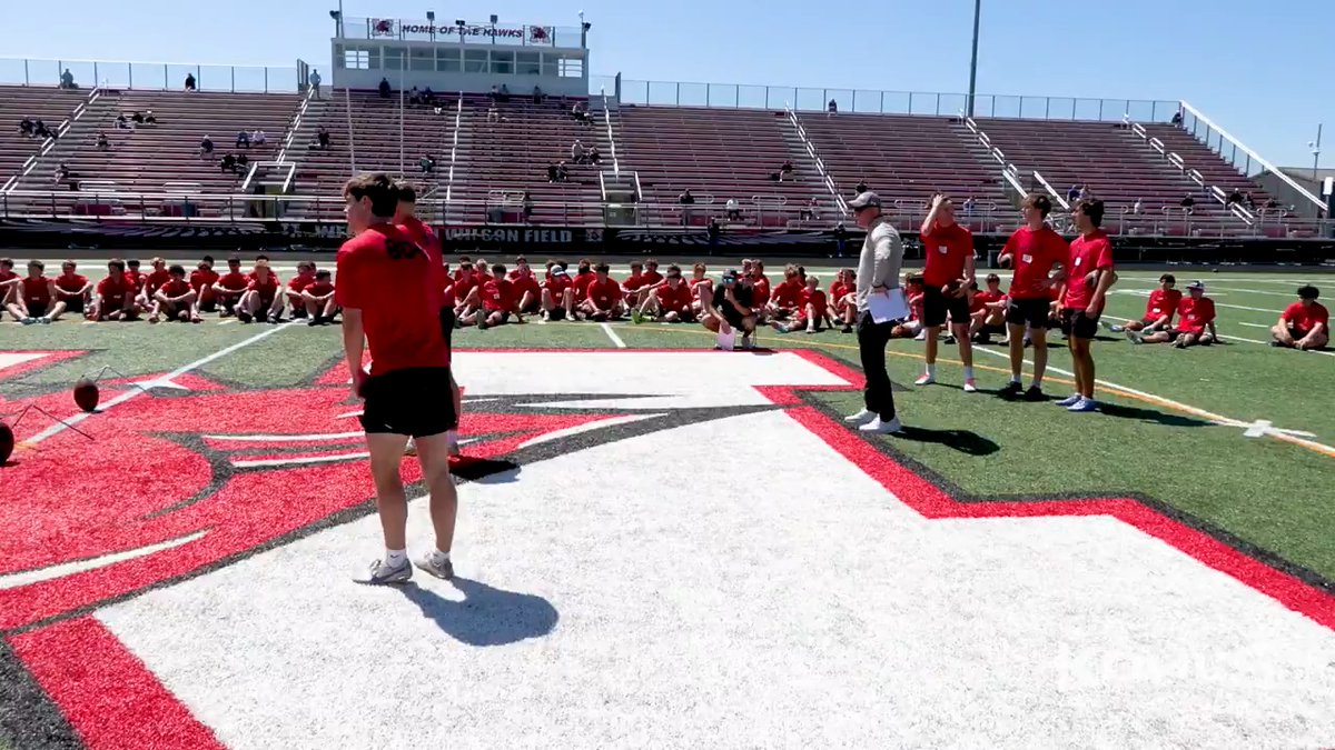 Matthew Obermeier (2026) crushes a 60-yard field goal to win the final competitions at the 2025 Kohl's Midwest Showcase. #KohlsShowcase