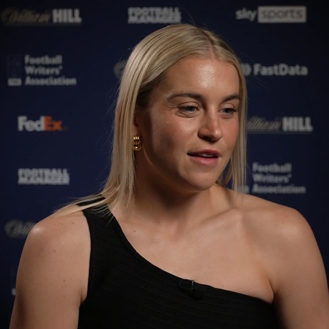 "I feel really proud to win this award" 🤗 Alessio Russo on winning the FWA Women's Footballer of the Year 🏆