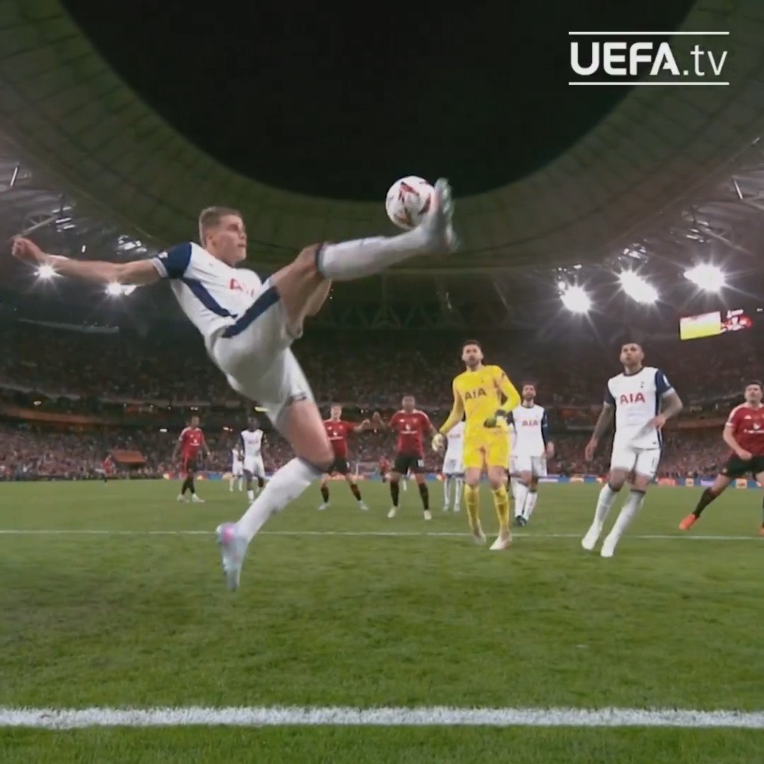 Micky van de Ven's final heroics 🤯 Tottenham Hotspur | #UELfinal