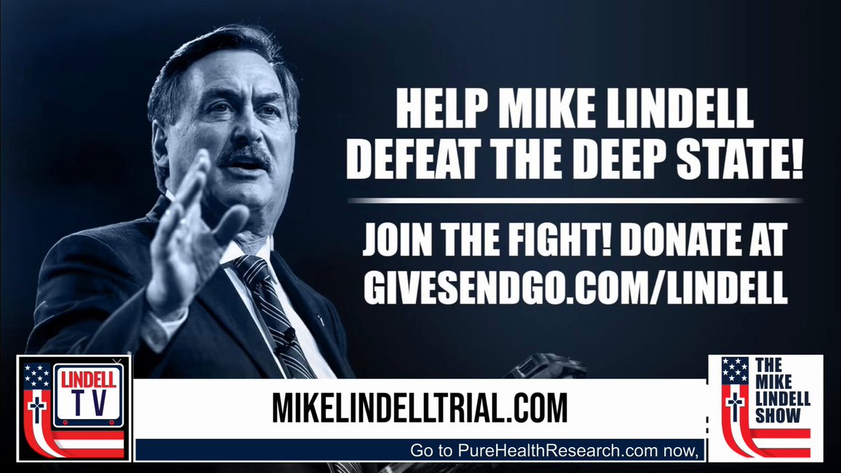 🚨 Trial of the Century: Support Mike Lindell Now — 🚨 On June 2, Mike Lindell and MyPillow heads into what Steve Bannon (Bannon’s WarRoom) calls “the trial of the century” — a battle not just for Mike Lindell, but for the future of free and fair elections in America. After sacrificing everything — his fortune, his business, and peace of mind — to expose the truth about voting machines and election integrity, Lindell now faces a courtroom showdown backed by the Deep State and weaponized lawfare. “If we don’t win this, it’s all gone. I wouldn’t change a thing. I will borrow money, do whatever it takes. This is a spiritual battle of Biblical proportions.” 👉 Help fund the fight and share now: 🔗 It’s time to stand with the man who never stopped fighting for you. Let’s defeat the machine - together. Mike Lindell Legal Defense Fund