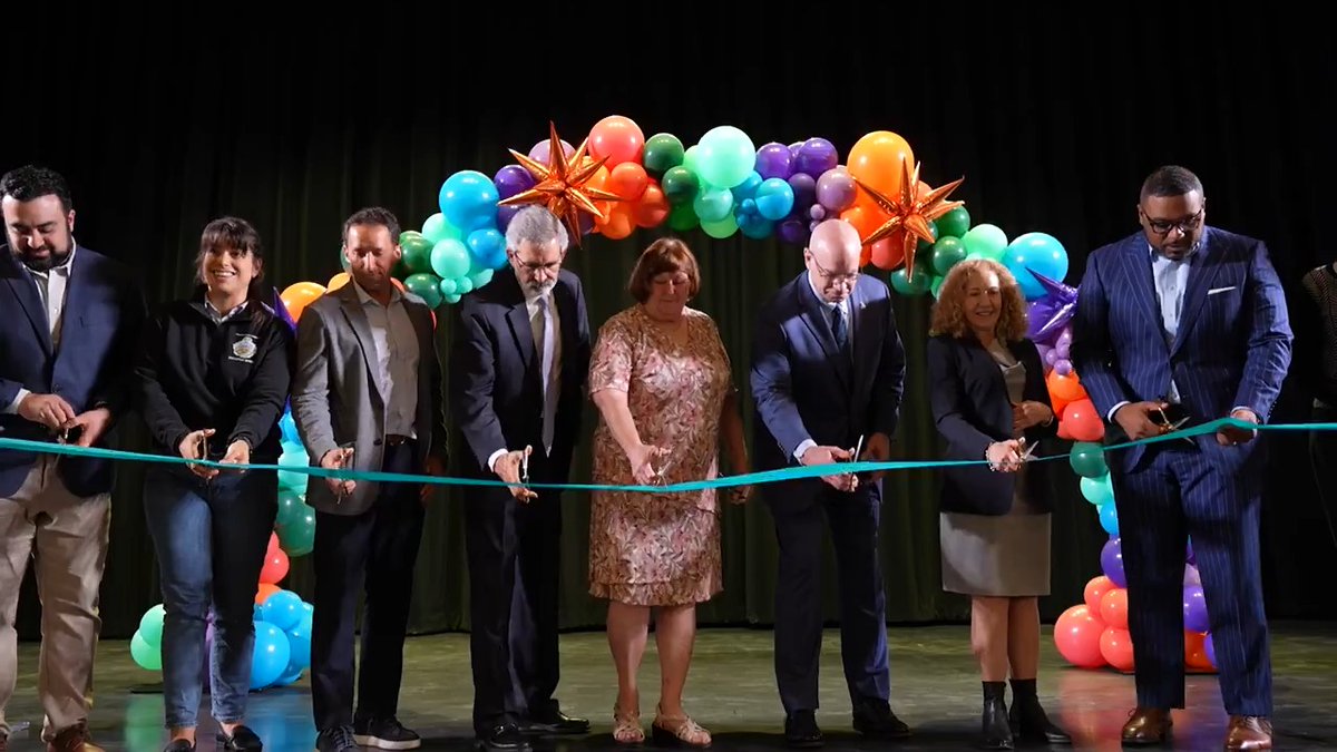 It's a beautiful day in the neighborhood 📚 Today, the Penguins partnered with U. S. Steel and the Carnegie One Braddock to host a grand reopening celebration for the Braddock Carnegie Library, a four-year renovation of the National Historic Landmark. Read: