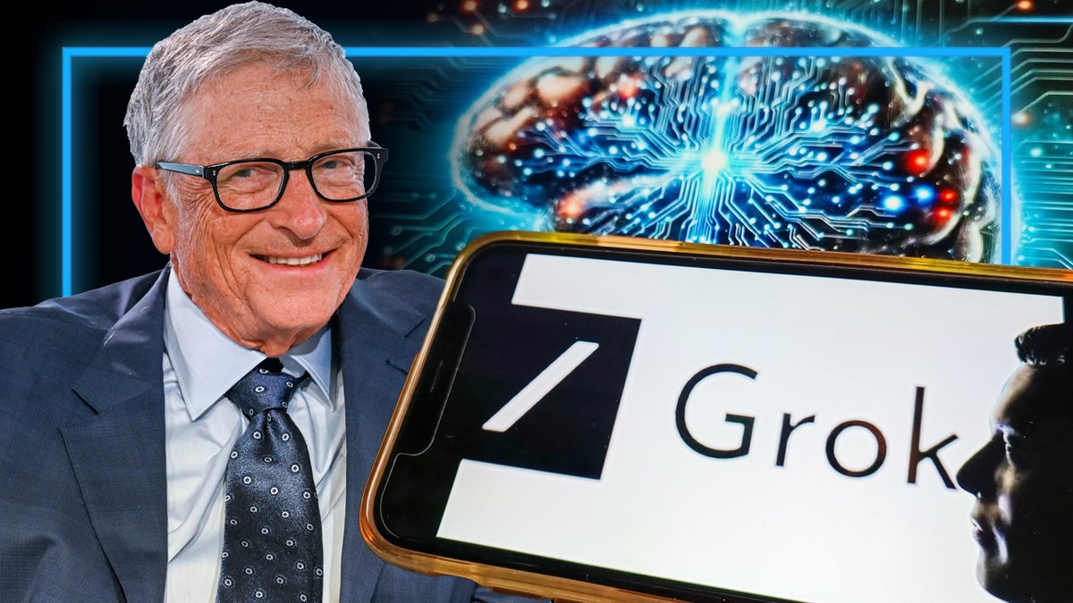 HAS GROK AI BEEN POSSESSED BY BILL GATES? In This Special Must-Watch Report, Alex Jones Reveals New Horrifying Characteristics Of Elon Musk's Preeminent AI System