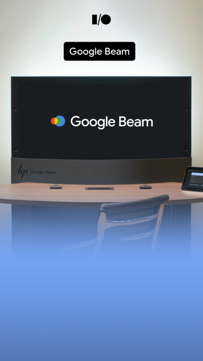 Google Beam, our new AI video model, transforms standard video streams into immersive 3D experiences. Learn more about it → #GoogleIO
