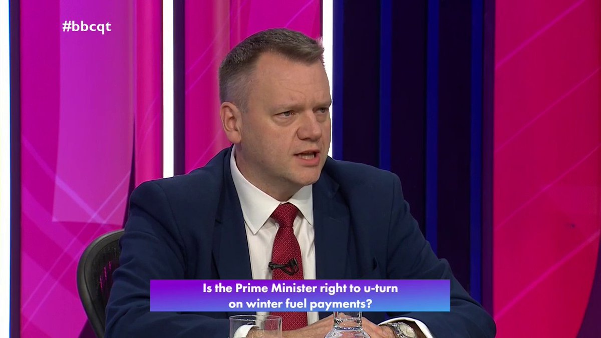 “I don’t think anyone thinks it is a good use of public money to be paying the winter fuel payment to millionaires” Nick Thomas-Symonds says Labour “get it” following local election losses, and it is “right” to reconsider winter fuel payment plans “as the economy improves” #bbcqt