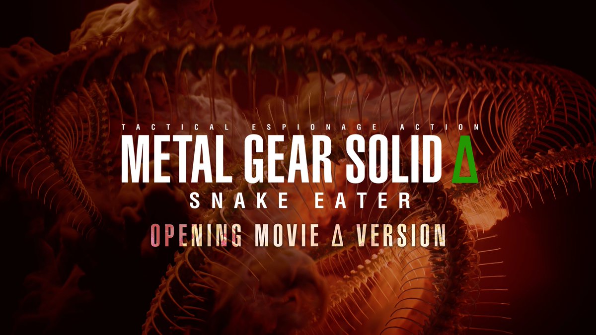 2025年8月28日発売 『METAL GEAR SOLID Δ: SNAKE EATER』 OPENING MOVIE Δ Version(ノンクレジット版)を公開！ Kyle Cooper氏による新映像、Cynthia Harrell氏による新録歌唱をぜひご視聴ください。 #MGSDelta #MetalGearSolid #メタルギアソリッド