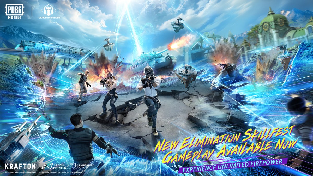 A groundbreaking gaming experience has arrived in WOW. 🌍 Try out the new WOW Elimination Skillfest gameplay, featuring a new map with many hidden challenges and surprises. 🗺️ Map IDs: 12886864, 12886867 ✨ Outwit, outplay, and outlast your opponents to claim your place as the brightest star on the battlefield. 📲 #PUBGMOBILE #PUBGM380 #PUBGMWOW #PUBGMWOW380