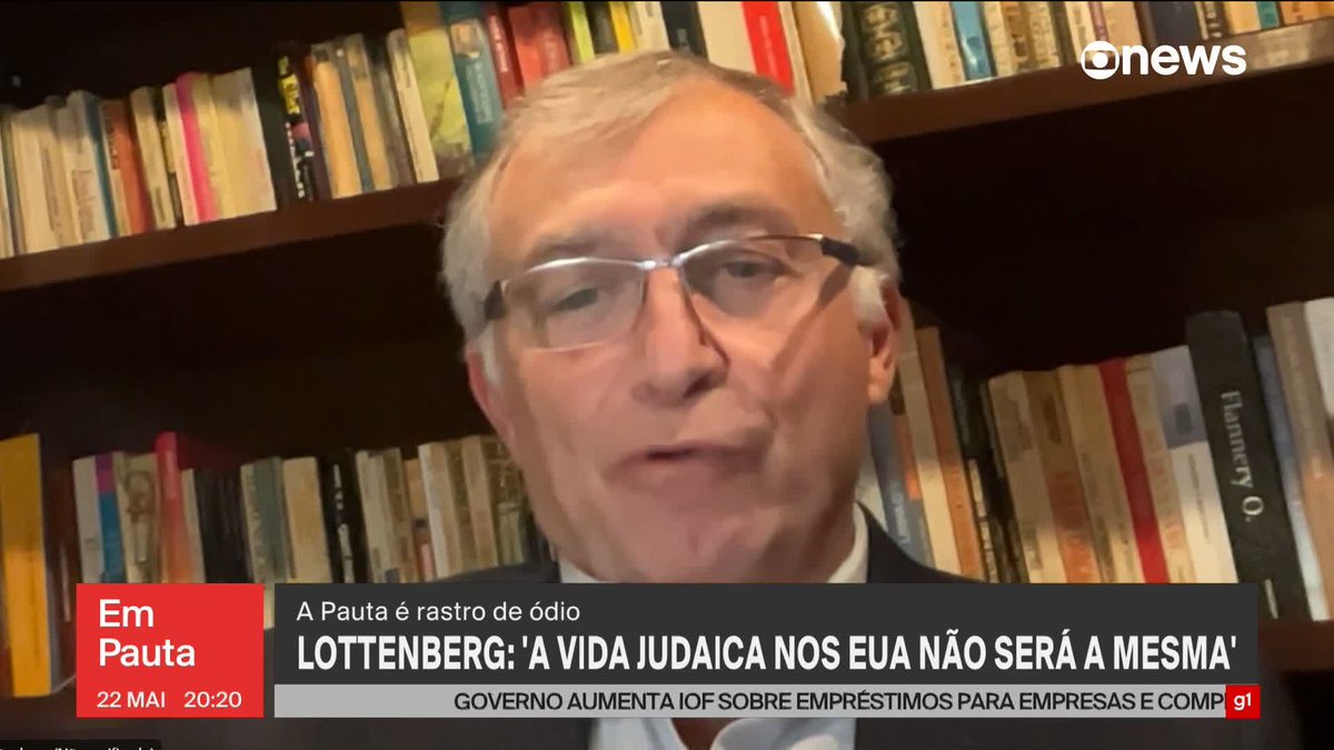 “A vida judaica nos Estados Unidos não será a mesma”, diz comissário da Organização dos Estados Americanos, após atentado à embaixada de Israel nos EUA. ➡ Assista ao #EmPauta: #GloboNews