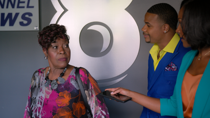 See you at the poles! SHE THE PEOPLE, a new Tyler Perry comedy series starring Terri J. Vaughn, is now playing!