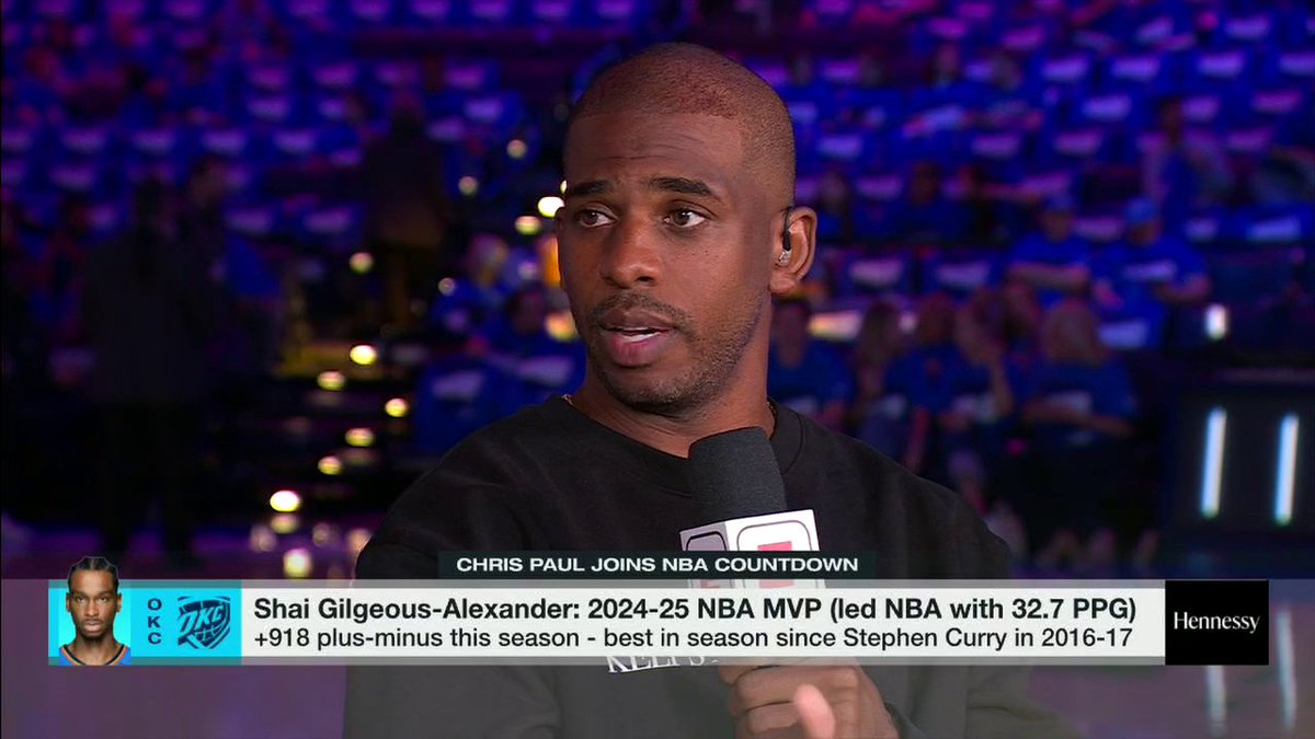 "[Shai is] selfless. He hoops, he lets his game do the talking." Chris Paul on how SGA has been able to achieve MVP status 🙌 🔥 Timberwolves-Thunder | 8:30 PM ET on ESPN 🍿