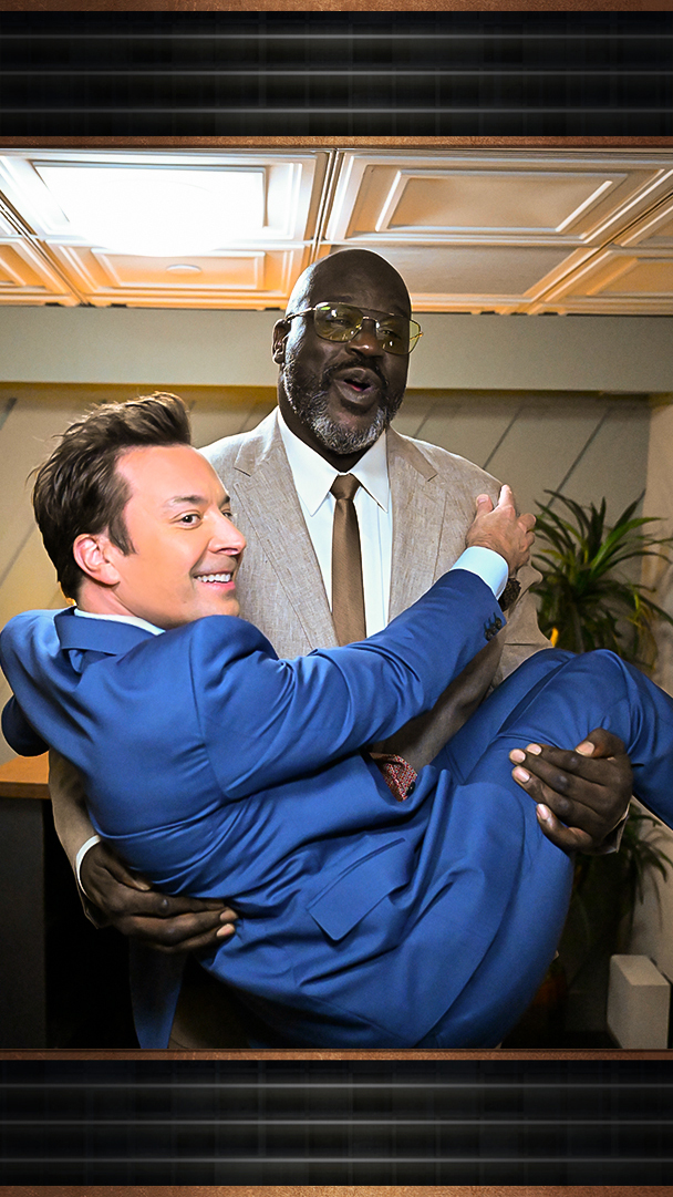 You can ask the flowers, SHAQ. #FallonTonight