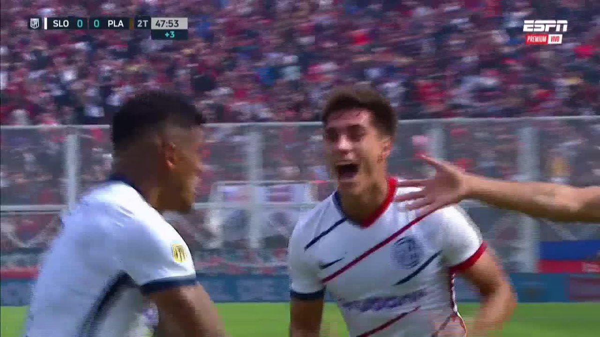 Tremendo lo que se gritó ese gol de Rafa Pérez a Platense.