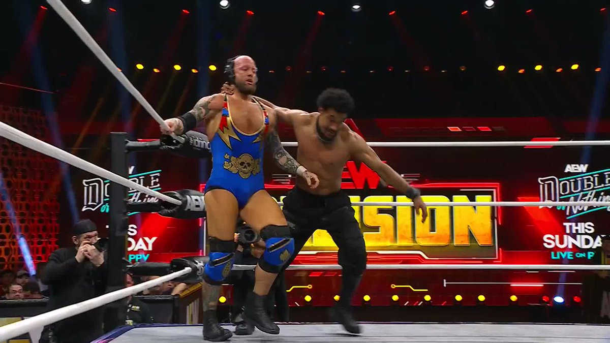The Josh Alexander Josh Alexander SPIKES AR FOX! Watch #AEWCollision on TBS & MAX