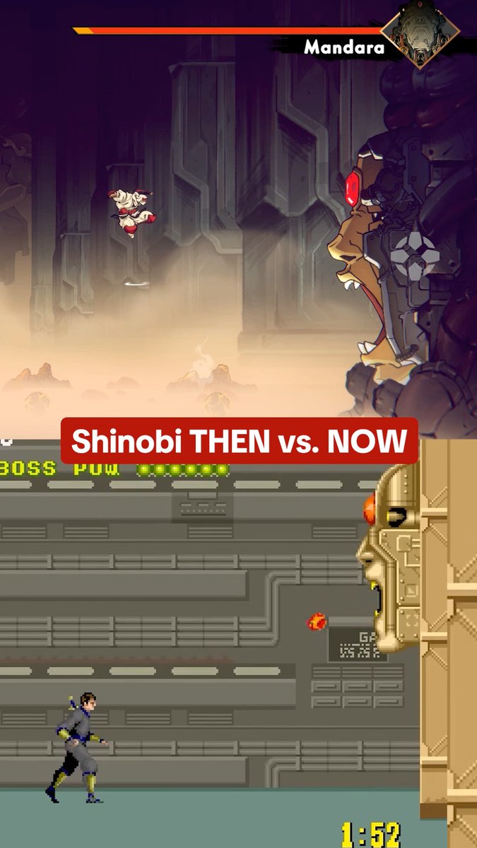 Shinobi: Art of Vengeance paying homage to the classic SEGA series!