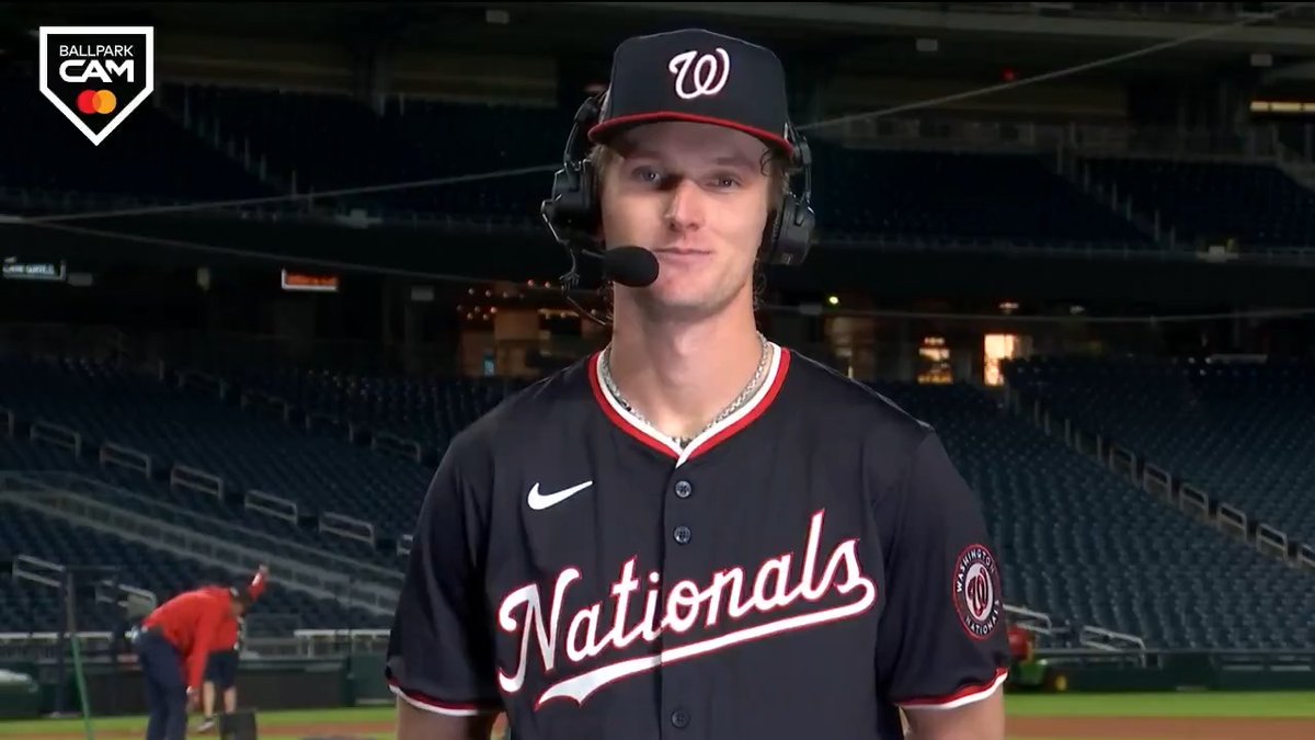"Right when I got here yesterday everybody really welcomed me. The vibes are great." Robert Hassell III joined BK, Yonder Alonso &amp; Anthony Recker on MLB Tonight after helping lead the Washington Nationals to victory in his MLB debut.