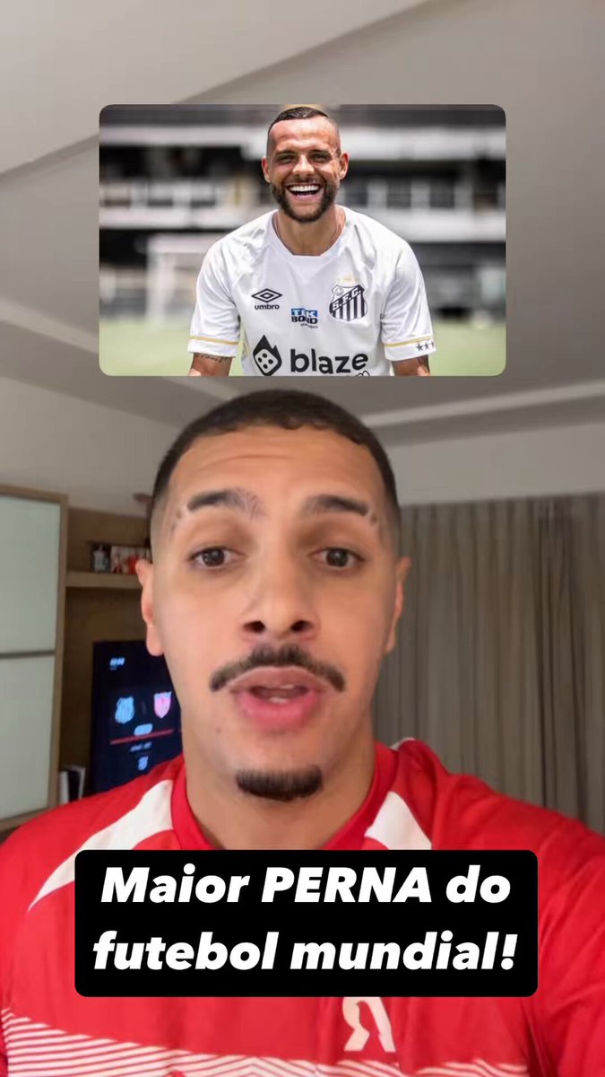 Guilherme, a maior PERNA do futebol mundial.