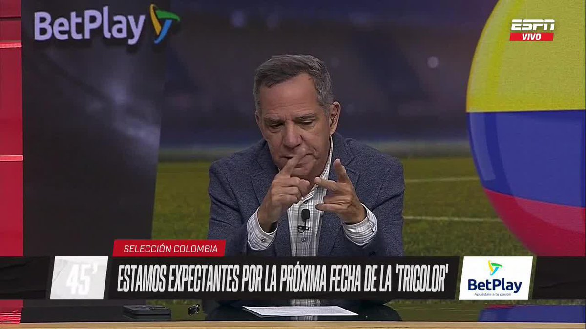 #ESPNF90Colombia | El clásico nocturno del fútbol La información de la Selección Colombia con Luis Arturo Henao C 🎙️: "A Dayro Moreno NO lo van a convocar" 🎙️: "Juan G. Cuadrado podría volver a la Selección" Opina con el #ESPNF90Colombia